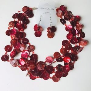 Jewerly Set - Necklace + Earings